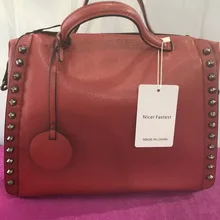 Брендовая кожаная сумочка, Роскошная сумочка высокого качества, модная сумка на плечо, большая сумочка