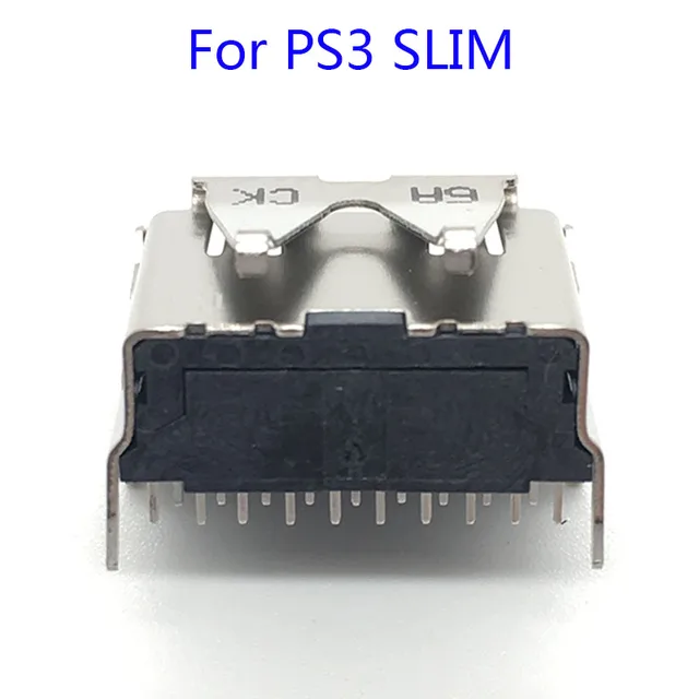 Cheap 20Pcs HDMI Port Socket Interface Connector for Playstation 3 PS3 Slim CECH-3XX 3000 HDMI Port