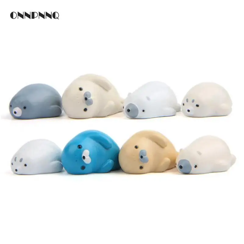 

1pcs 3D Kawaii Animal Fridge Magnet Resin Warm Sea Lions And Seals 3d Magnet Refrigerator Kids Gift Home Decoration
