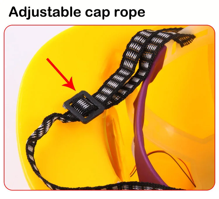 CCGK Yellow Solar Power Safety Helmet Outdoors Working Hard Hat Solar Panel Cooling Fan Construction Workplace Protective Cap (16)