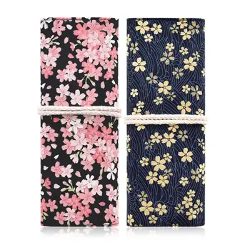 

1PCS Pattern PU Makeup Brush Bag Waist Case Professional Powder Foundation Eyeshadow Makeup Brushes Cosmetics Tools