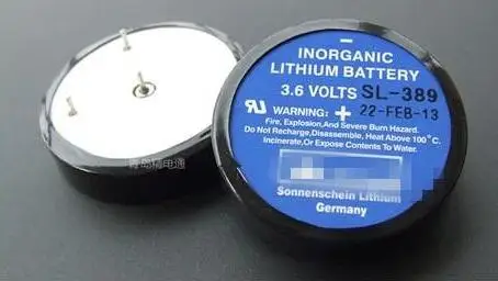 1 шт. SL 389 SL389 3 6 V 1000mah литиевая батарея кнопочного типа литий ионная аккумуляторная