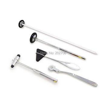 

5 Pcs/box Medical Plexor Multifunction Medical Hammer Nerve System Check Multi-Purpose Percussion Hammer Reflex Hammer