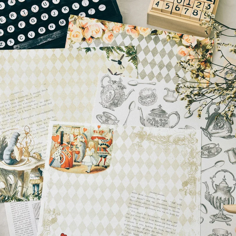 Günstig KSCRAFT 24 stücke Einzel seite Gedruckt Hintergrund papier kreative papercraft kunst papier handgemachte scrapbooking kit set bücher