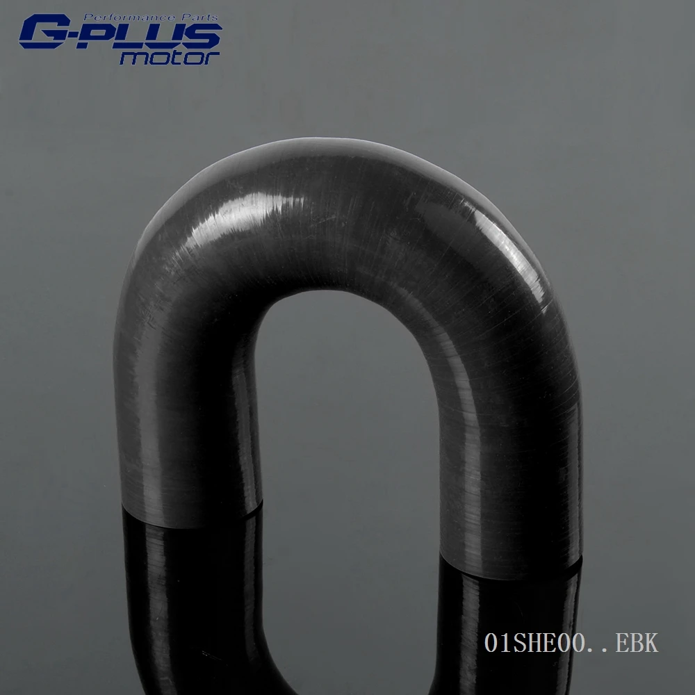 Free Shipping 16mm 180 Degree Turbo Silicone Elbow Coupler Pipein