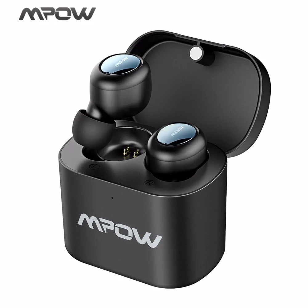 Original Mpow T2 TWS Wireless Earphones Mini Portable Bluetooth 5.0 In