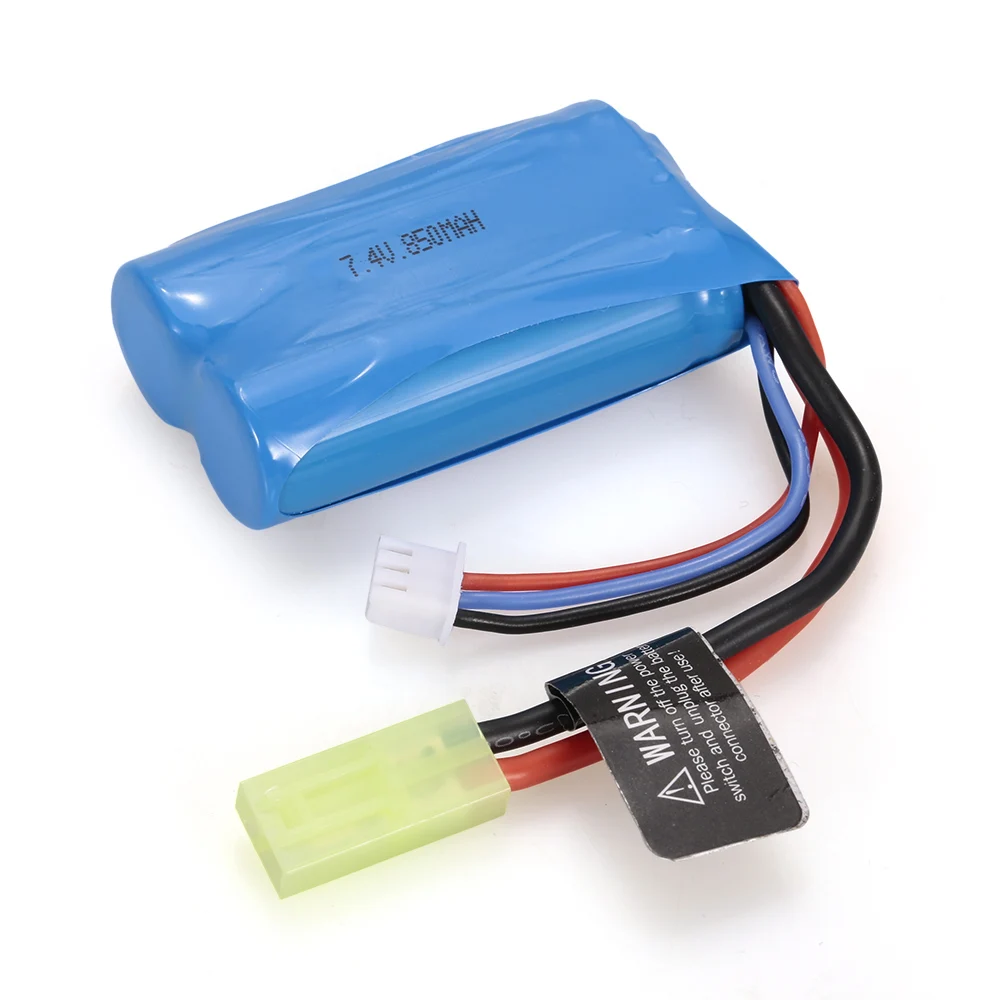

7.4V 850mAh Li-ion Battery for PXtoys 9302 RC Car 1/18 4WD Off-road RC Buggy Cars Vehicle RC Battery