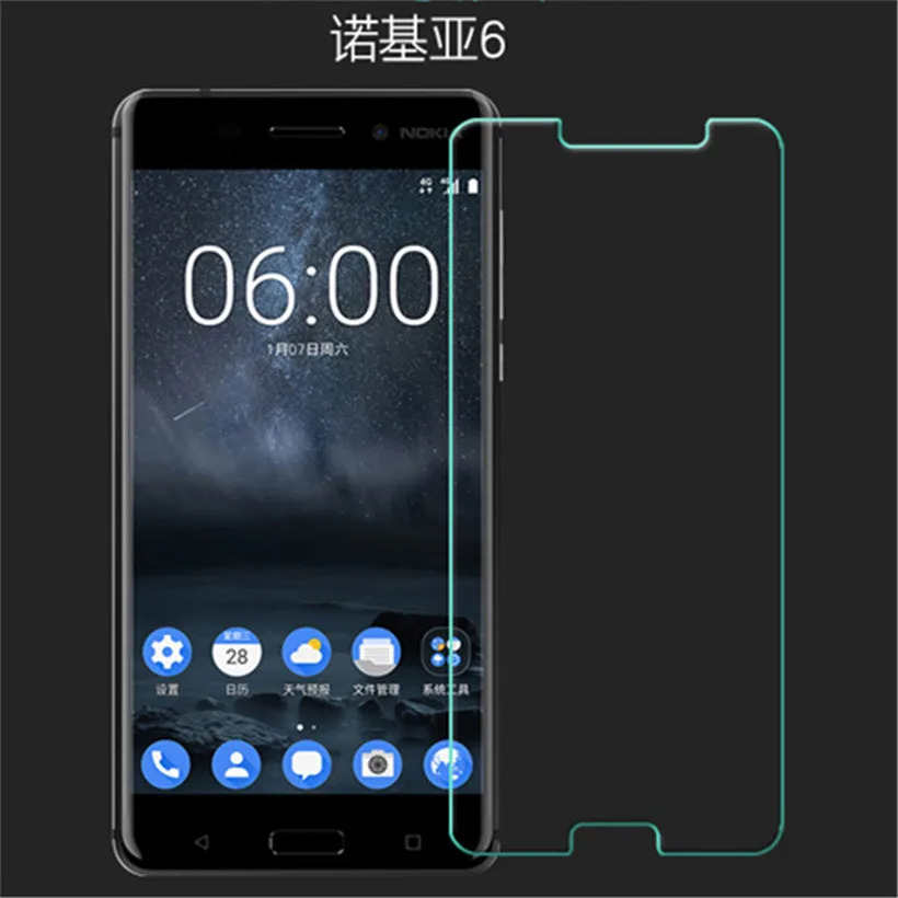 

For Microsoft Nokia 6 glass Tempered Glass For Nokia Lumia 6 N6 Screen Protector Glass Film