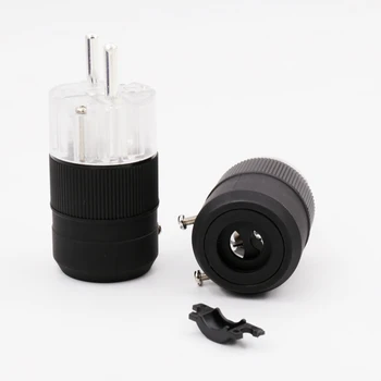 

Manufacture Power Plug silver Plated Connector IEC Female plug EU Power Connector
