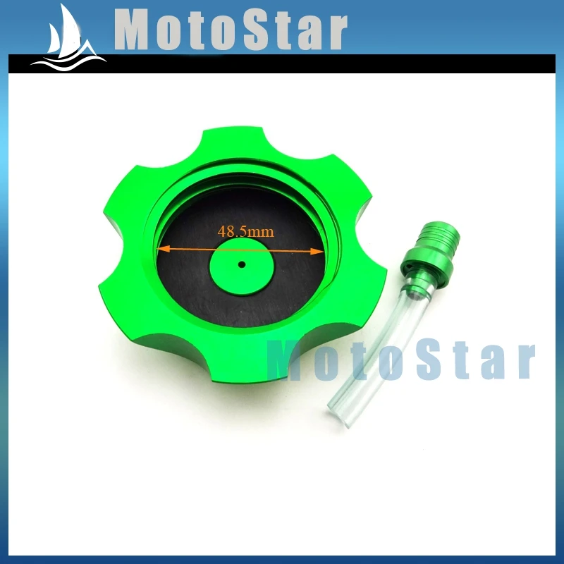 Green Petrol Gas Fuel Tank Cap Cover For Chinese Pit Dirt Bike