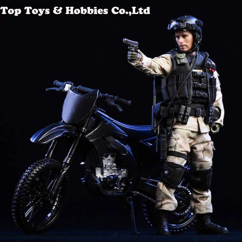

TYSTOYS 1/12 Off-road Motorcycle 18DT05 Mini Car Model Soldier NO Figure body