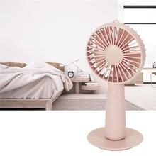 Персональный USB Перезаряжаемый мини настольный вентилятор и ручной вентилятор охлаждения для офиса комнаты на открытом воздухе с 3 пилками скорость ветра и зеркало