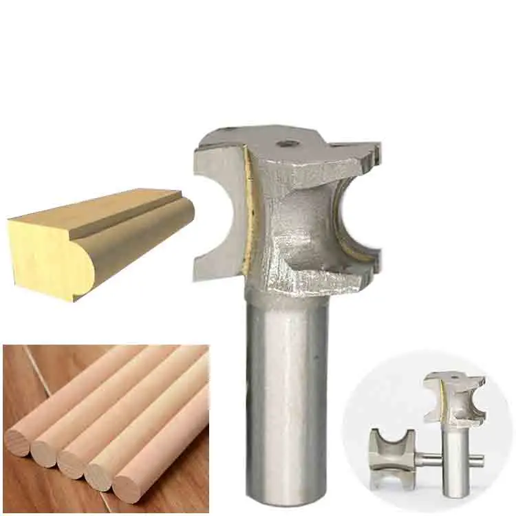 

Free shipping 1/4" and 1/2" Shank choose Round knife Woodworking is a semicircular knife Arc knife engraving cutter Trimming