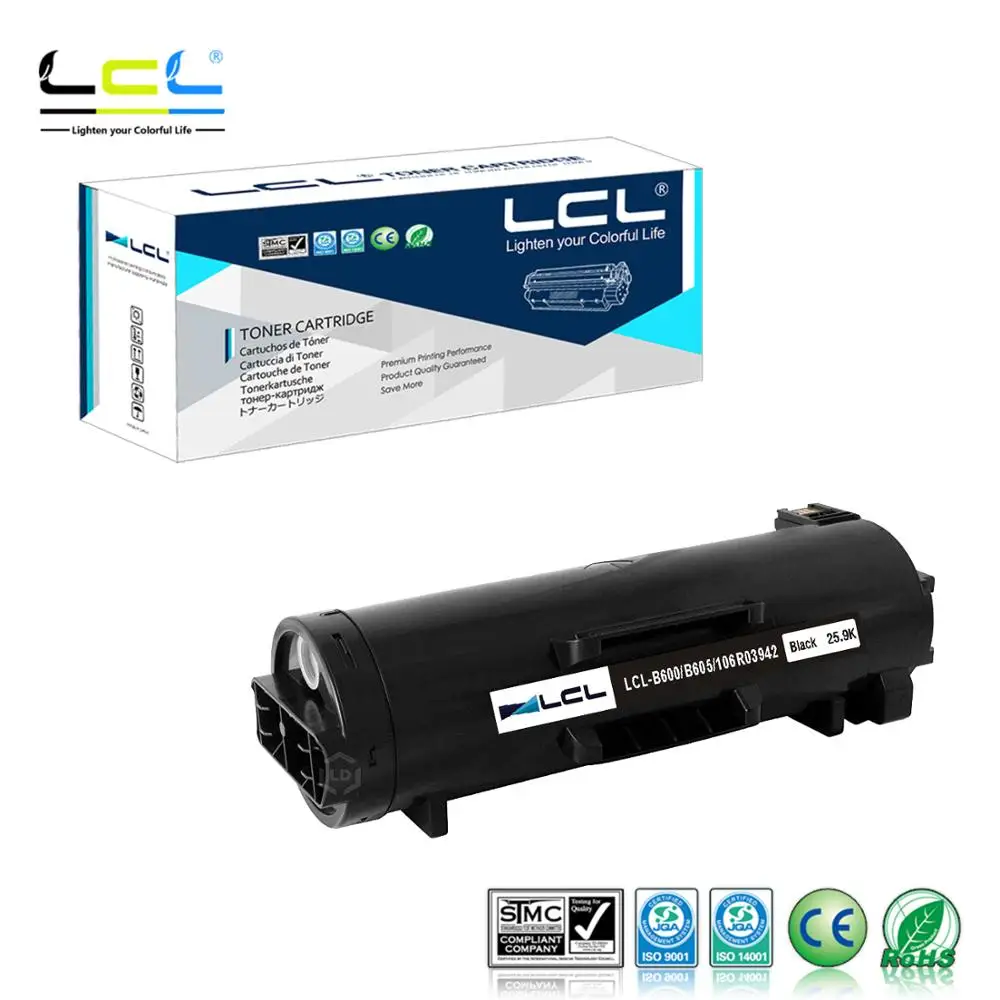 

LCL VersaLink B600 B605 B610 B615 106R03942 106R03940 25900pages(1-pack) Laser Toner Cartridge Compatible for Xerox VersaLink