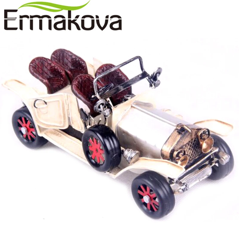 ERMAKOVA Металлическая Автомобильная модель Gran Torino винтажная Классическая открытая