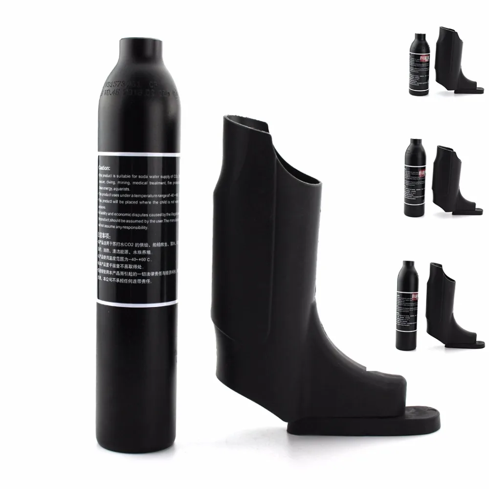 PCP Paintball Airforce Airsoft 0.22L/0.3L/0.35L/0.45L Tank HPA Cylinder Air Bottle with Cover 300bar M18x1.5 Aluminum Alloy PCP Paintball Airforce Airsoft 0.22L/0.3L/0.35L/0.45L Tank HPA Cylinder Air Bottle with Cover 300bar M18x1.5 Aluminum Alloy