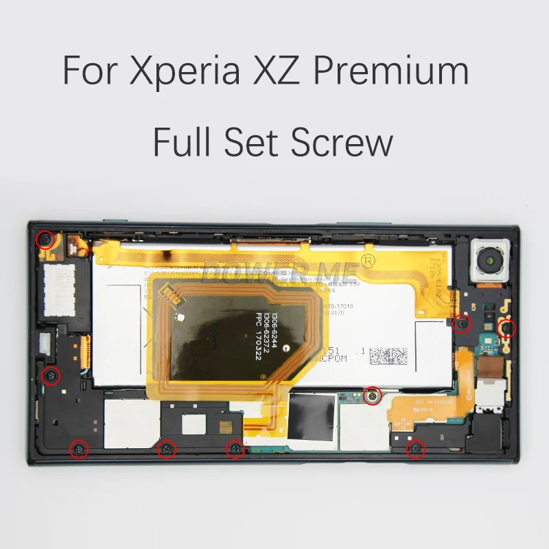 Полный комплект винтов Dower Me винты для Sony Xperia XZ Premium XZP G8142 G8141|screw screw|screw sonyscrew set |