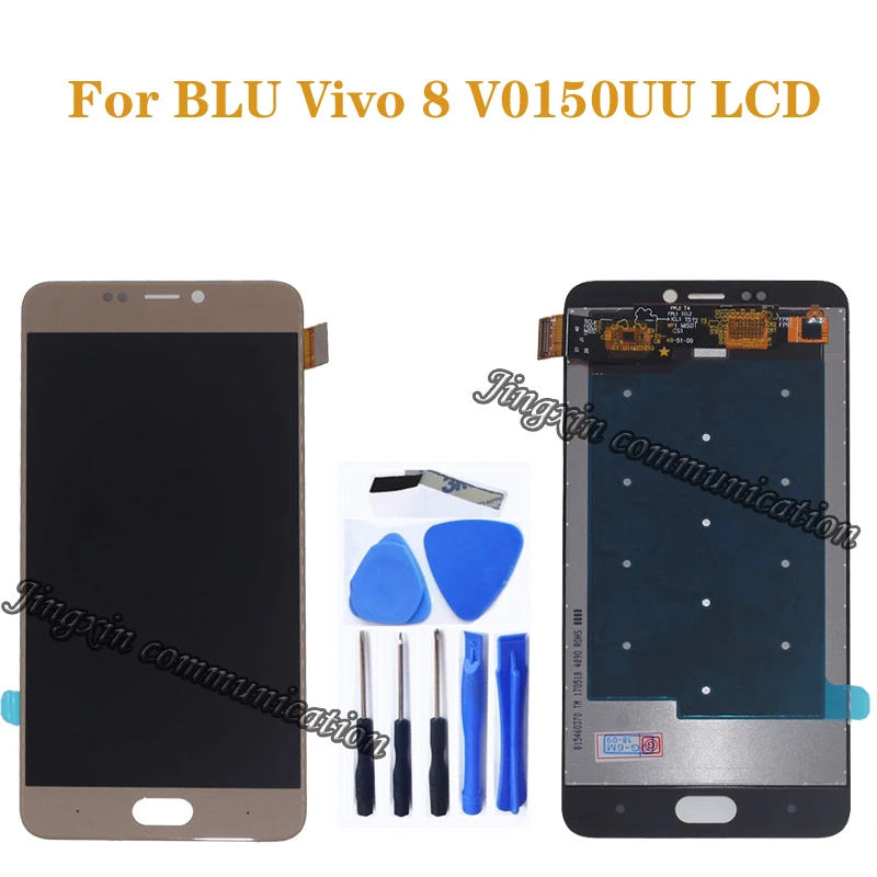 

Original test for BLU Vivo 8 V0150UU LCD display + touch screen digitizer for BLU Vivo 8 V0150UU LCD screen repair parts