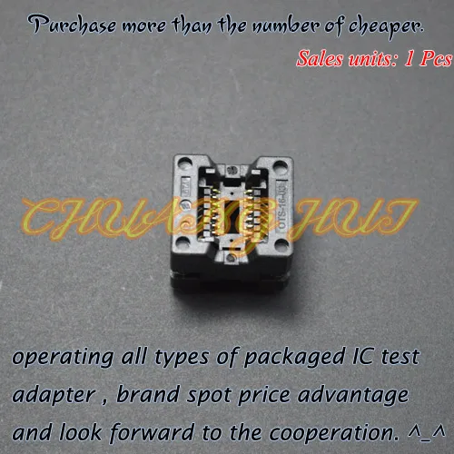 

OTS-16-03 test socket 150mil SOP16 ic socket Burn-in Socket
