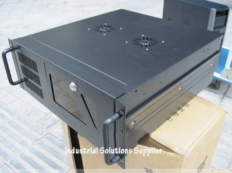 جديد الذهب حجر 4U450 450 MM طويلة 4U الصناعية وحدة معالجة خارجية للحاسوب 1.0 الصلب PC امدادات الطاقة