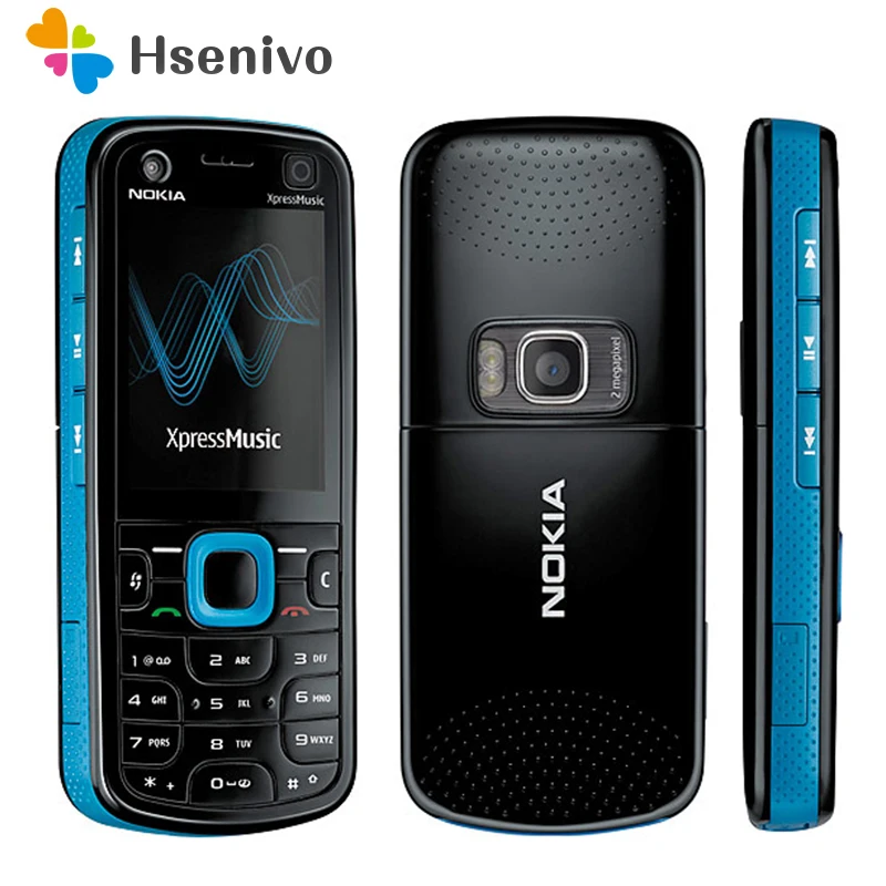 5320 100% Original Nokia 5320 XpressMusic Mobile Phone Refurbished Unlocked Cellphones free shipping