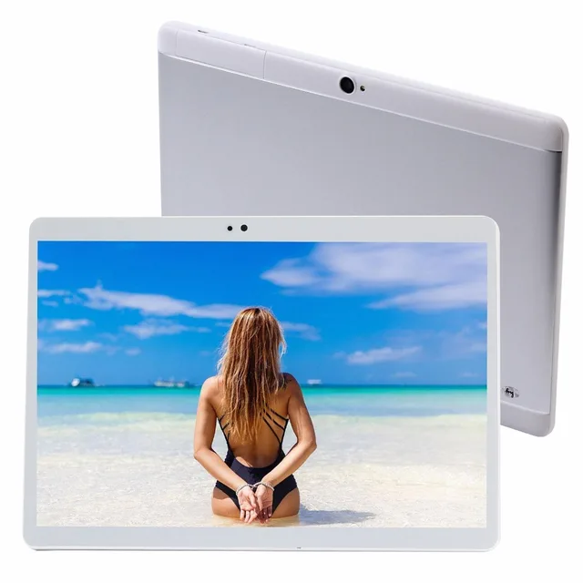 $US $178.99  10 inch tablet PC Octa Core 4GB RAM 128GB ROM Android 8.0 WiFi Bluetooth Dual SIM Cards 3G 4G LTE T