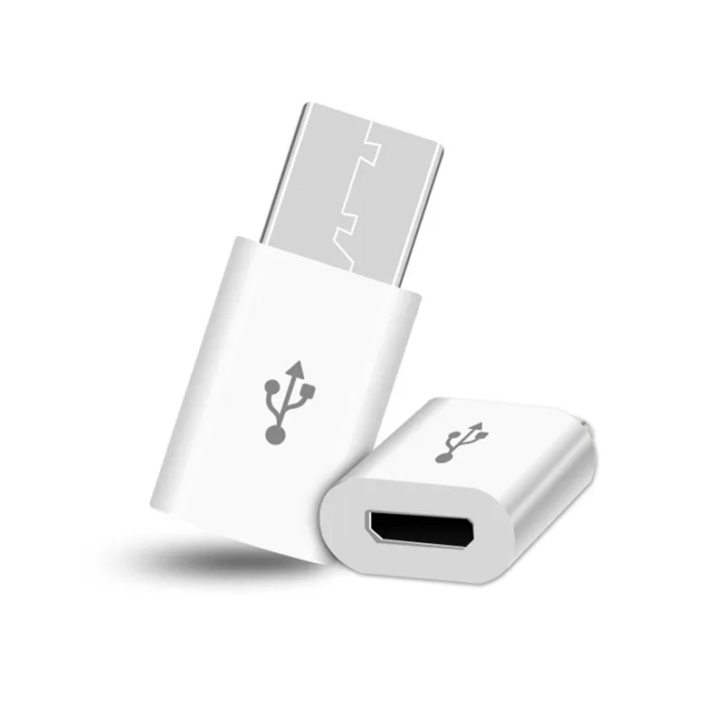 5 PCS Mini Portable Exquisite Micro To USB-C Type-C Practical USB 3.1 Data Charging Converter Adapter For Samsung Huawei Xiaomi