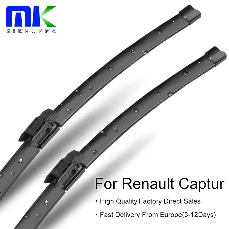 Mikkuppa Wiper Blades For Renault Captur (Kaptur) 2013-2018 Pair 26\ Mikkuppa Wiper Blades For Renault Captur (Kaptur) 2013-2018 Pair 26\