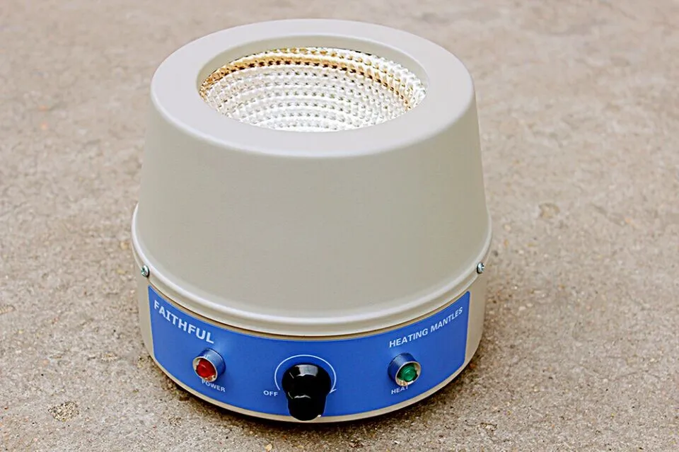 98-I-B-100ml Laboratory Heating Mantle Electronic Controll ,Max Temp 450 degree ! Free Shipping ! 100ml electronic controll heating mantle for heating round bottom flask