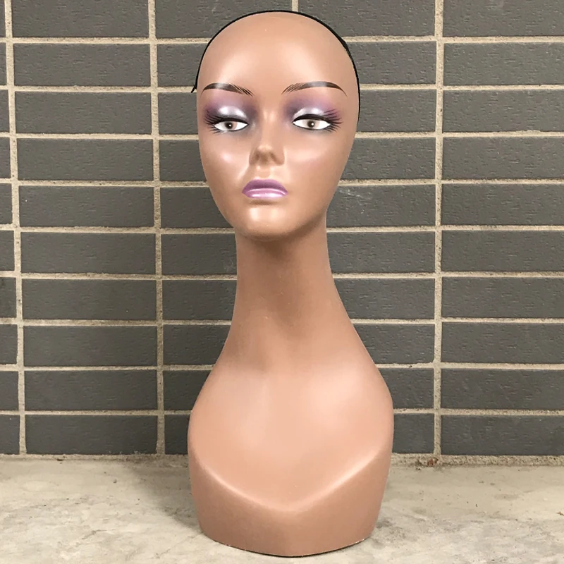 Female Manikin Model Wig Making Styling Practice Hairdressing