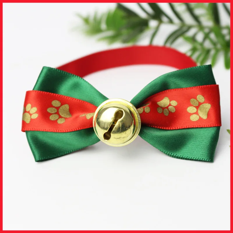 Рождественский питомец кошка галстук для собаки галстук регулируемый шейный ремень кошка собака уход аксессуары Поставка зоотоваров Рождественский подарок