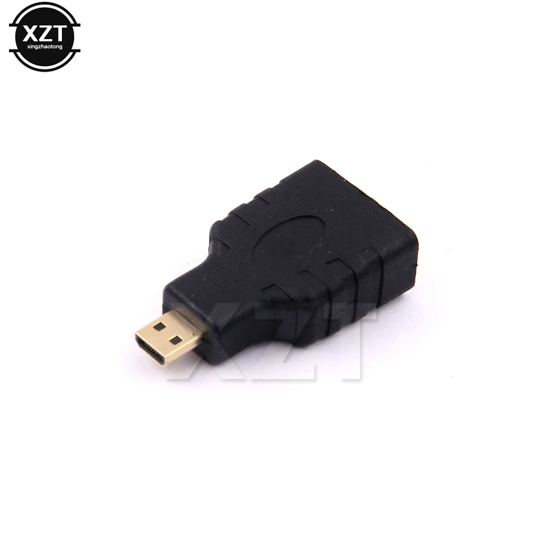 3 шт. черный Лидер продаж микро HDMI к HDMI адаптер Мужской к femal adpater Для HDTV конвертер