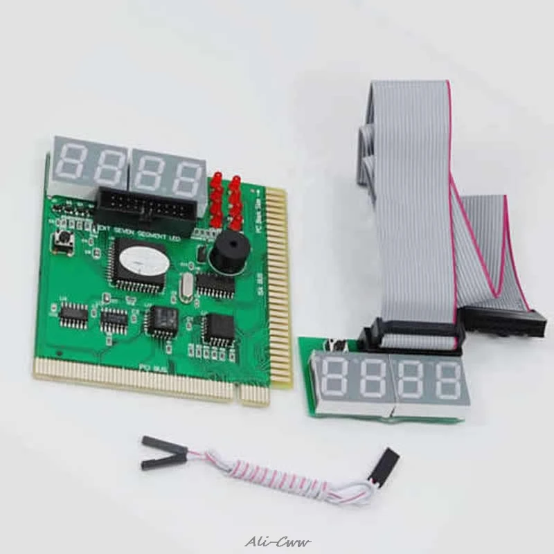 

Analysis PCI POST Card LCD Display Motherboard LED 4 Digit Diagnostic Test PC Analyzer For PC Laptop Desktop
