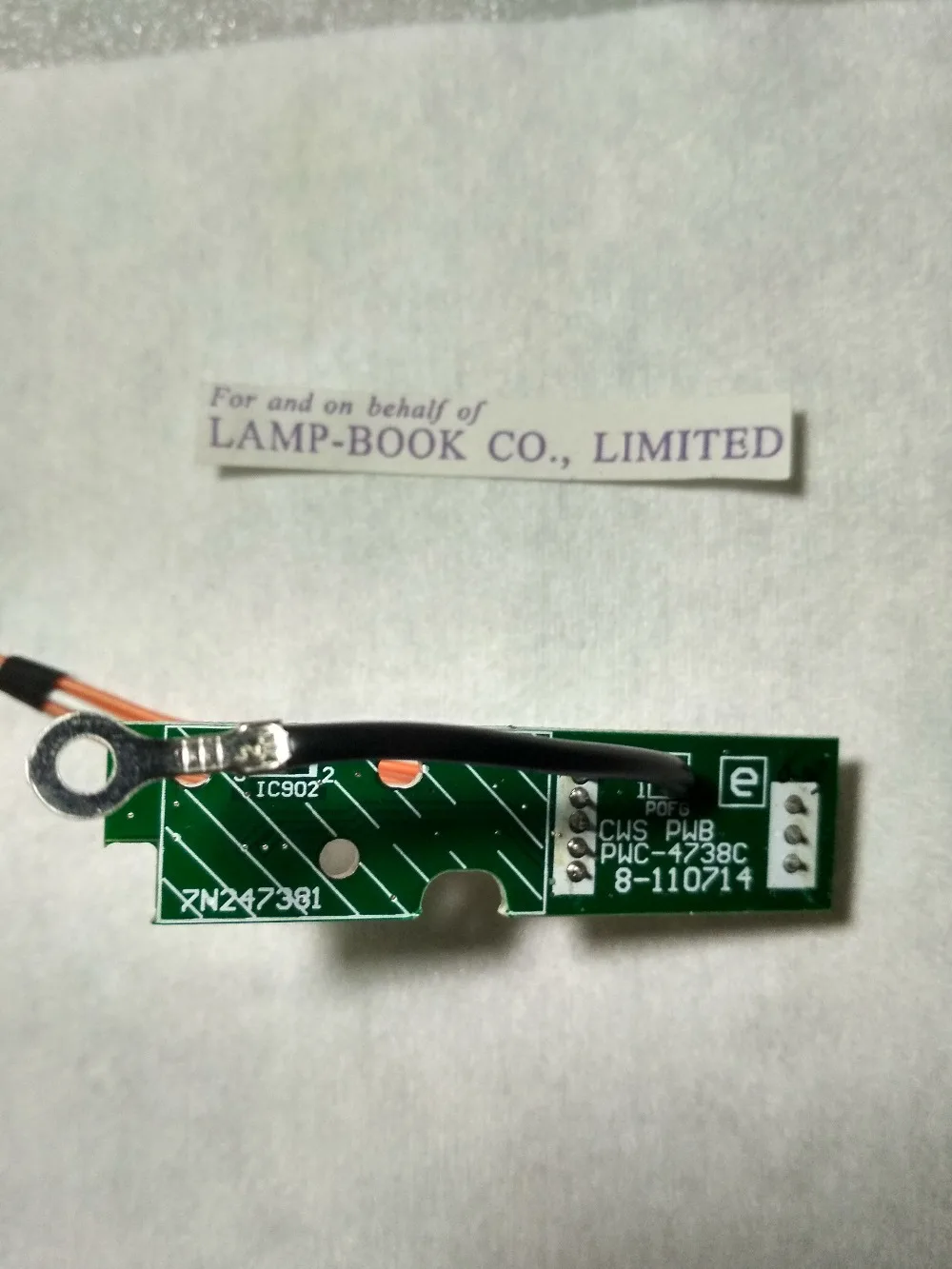 NEC NP115 NP210 NP215 V230 V260X VE280 VE281 V300X color wheel sensor board