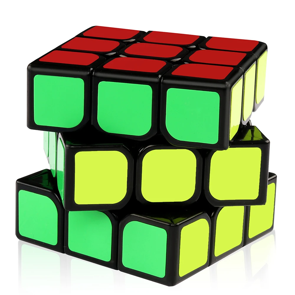 D FantiX Moyu Aolong V2 3x3 скоростной куб 3x3x3 магический Черный Улучшенный выпуск