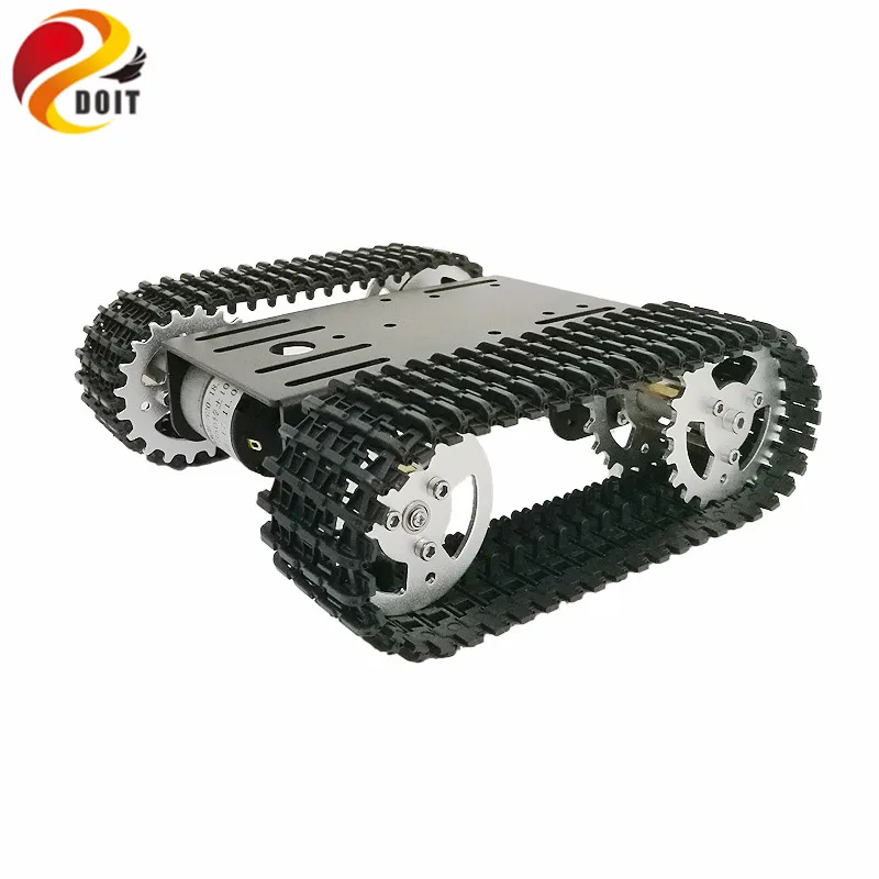 

2018 New Arrival mini T101 Smart Robot Tank Chassis Tracked Car Platform with 33GB-520 Motor for Arduino DIY Robot Toy Part