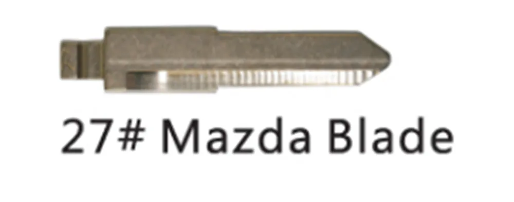 KEYECU 10 шт./лот KEYDIY Универсальные пульты Flip Blade 27 # MAZ20R /MAZ24 HU87R HU133 для Opel Subaru Suzuki |