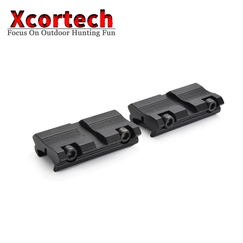 

Tactical 2pcs/Set Hunting Rifle Gun Scope Mounts Base 11mm Dovetail to 20mm Weaver Picatinny Rail Mount Airsoft Accessories