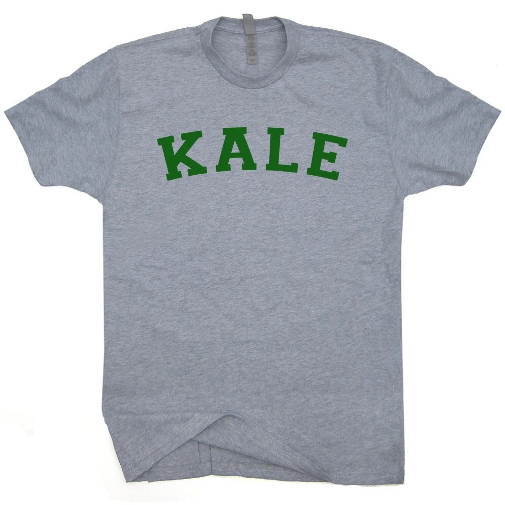 

Kale T Shirt Kale University T Shirt Funny Vegetarian Shirt Vegan T Shirts Men's Cool Short-Sleeve T-Shirt Private T-shirts