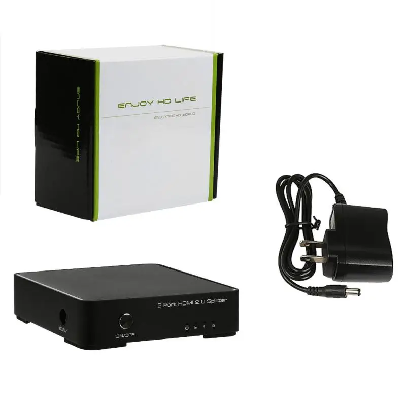 

5V/1A 1 in 2 out Full HD 1080P HDMI TV Splitter Port Hub Repeater Amplifier Adapter2.0 For PS4 For Xbox 360 HDMI Splitter #201