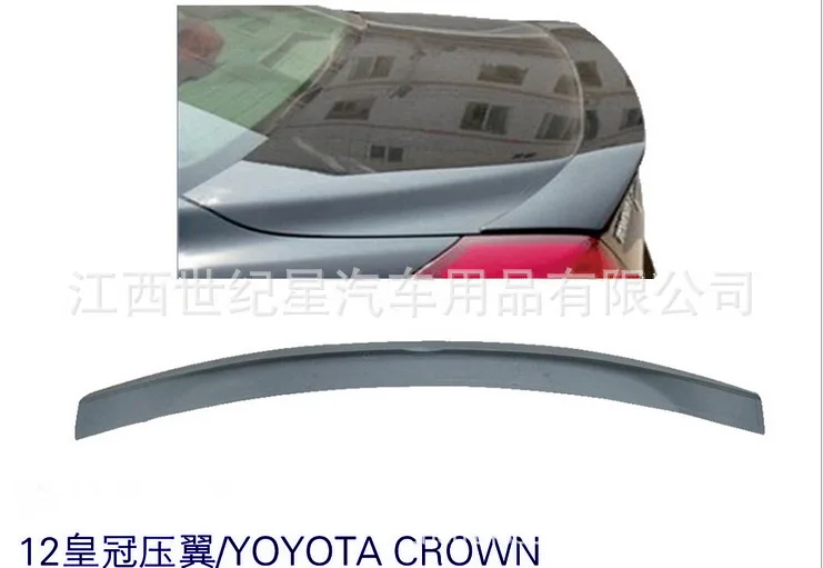 Подходит для Toyota New Crown 2012 ABS задний спойлер заднее крыло с настроить DIY Цвет спойлер без краски спойлер