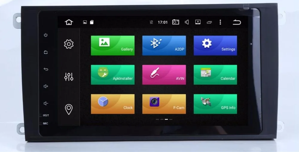 9 inch IPS Car Android 8.0 DVD GPS Player For PORSCHE CAYENNE 2003-2010 Radio RDS BT Mirror link Wifi/4G DAB+DVR Camera Input