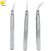 Anti-static Ultra Precision Stainless Tweezers for Eyelash Extension Anti Acid ESD Tweezer ► Photo 1/6