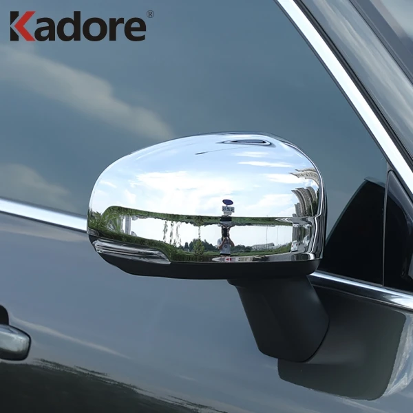 

For Volvo XC60 XC 60 2018 2019 Chromed Side Door Rearview Mirror Cover Trim Car Sticker Stying Exterior Accessories
