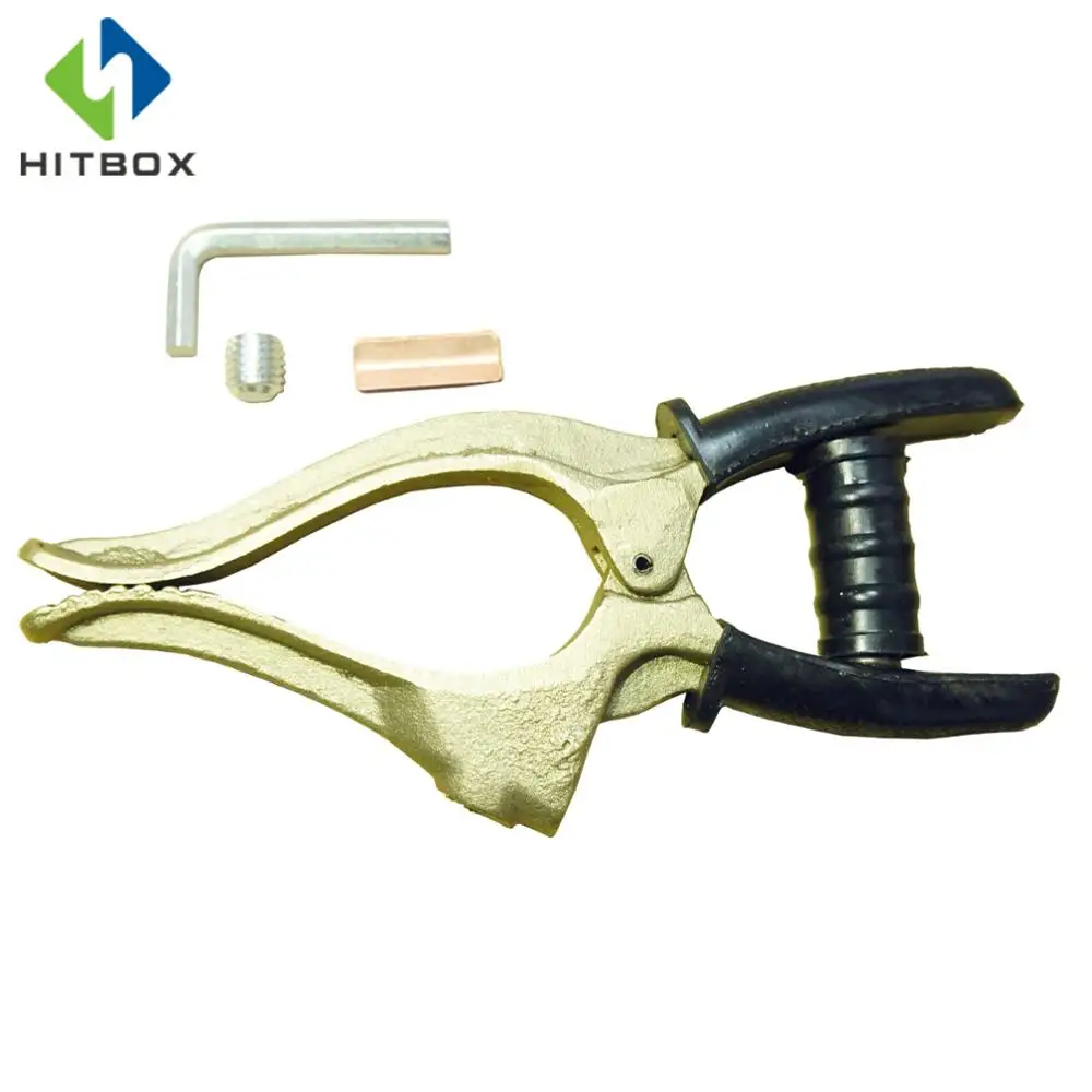 

HITBOX Full Copper 400A Ground Earth Clamp For ARC MMA STICK Welding