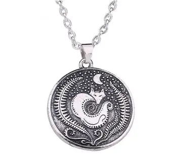 

12pcs MOON CELTICs FOX NECKLACE