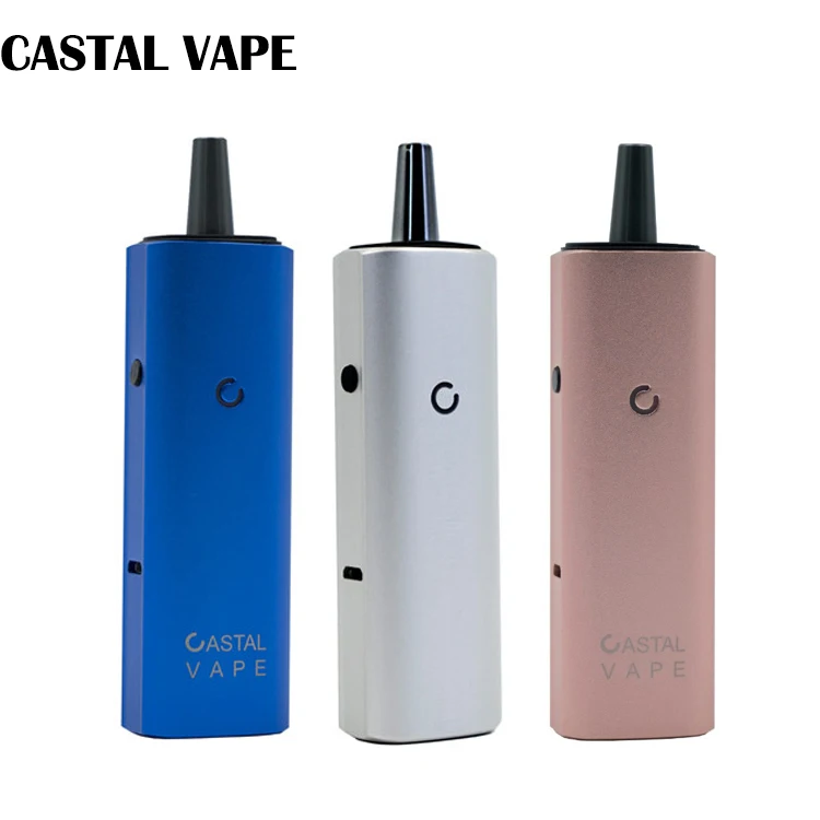 High end оригинальный CASTAL VAPE 2 в 1 сухой травы и воск испаритель 3000 мАч электронная