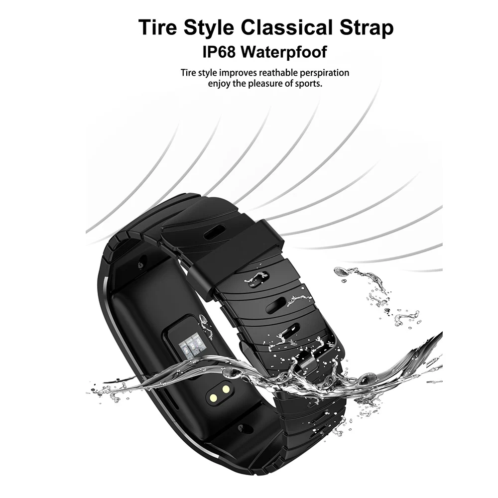 Fitness Bracelet Sport Smart S7 Band IP68 Waterproof Heart Rate Monitor GPS Track For Android IOS Phone Pedometer