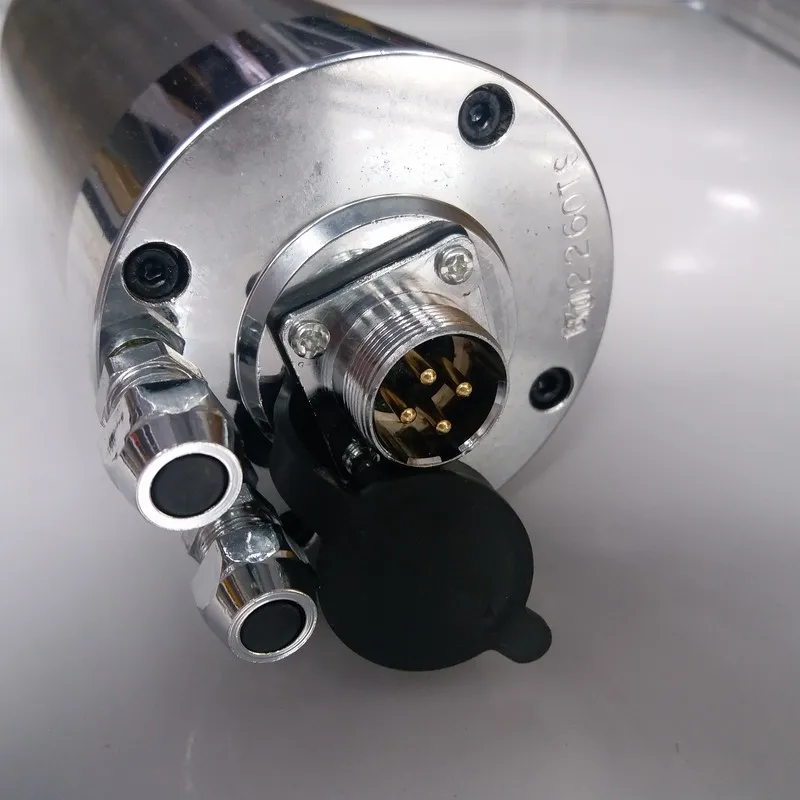 1500W ER11 24000 об/мин 80 мм 220v мотор шпинделя с водяным охлаждением для станка ЧПУ