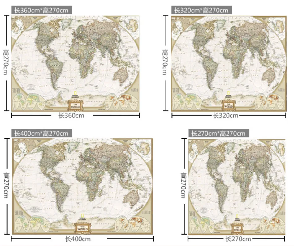 Пользовательские европейские ретро большие HD карта мира Настенные обои для офиса гостиной Кабинета настенные фрески 3D обои для дома Deocr